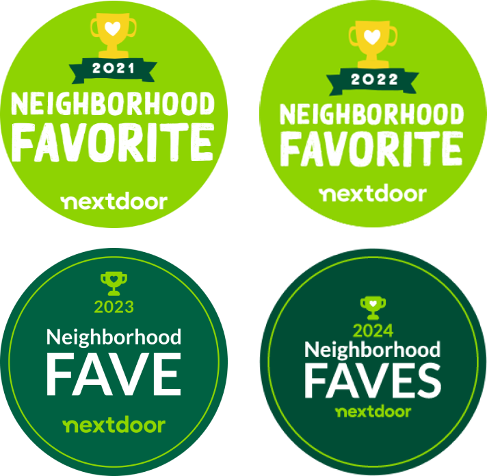 nextdoor neighborhood favorite logos